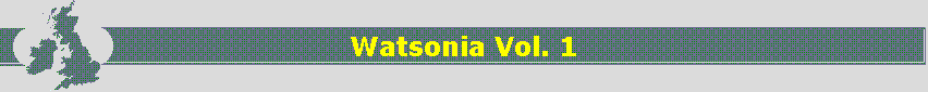 Watsonia Vol. 1