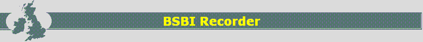 BSBI Recorder