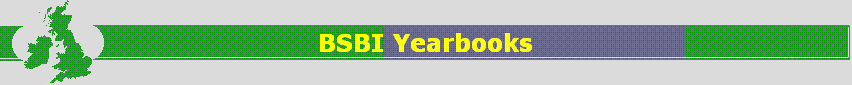 BSBI Yearbooks